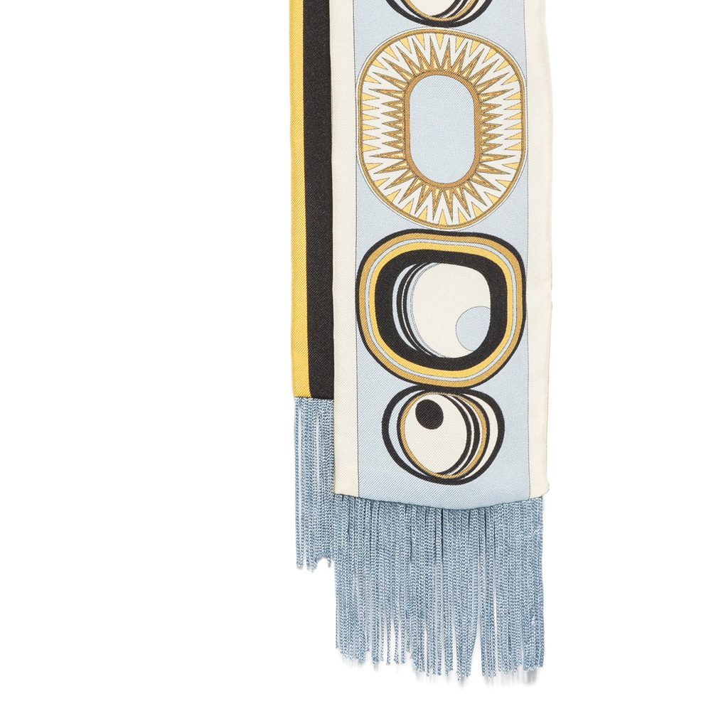 [La Double J] Scarf FW26 SCA0075 SIL006SAC0 BU01