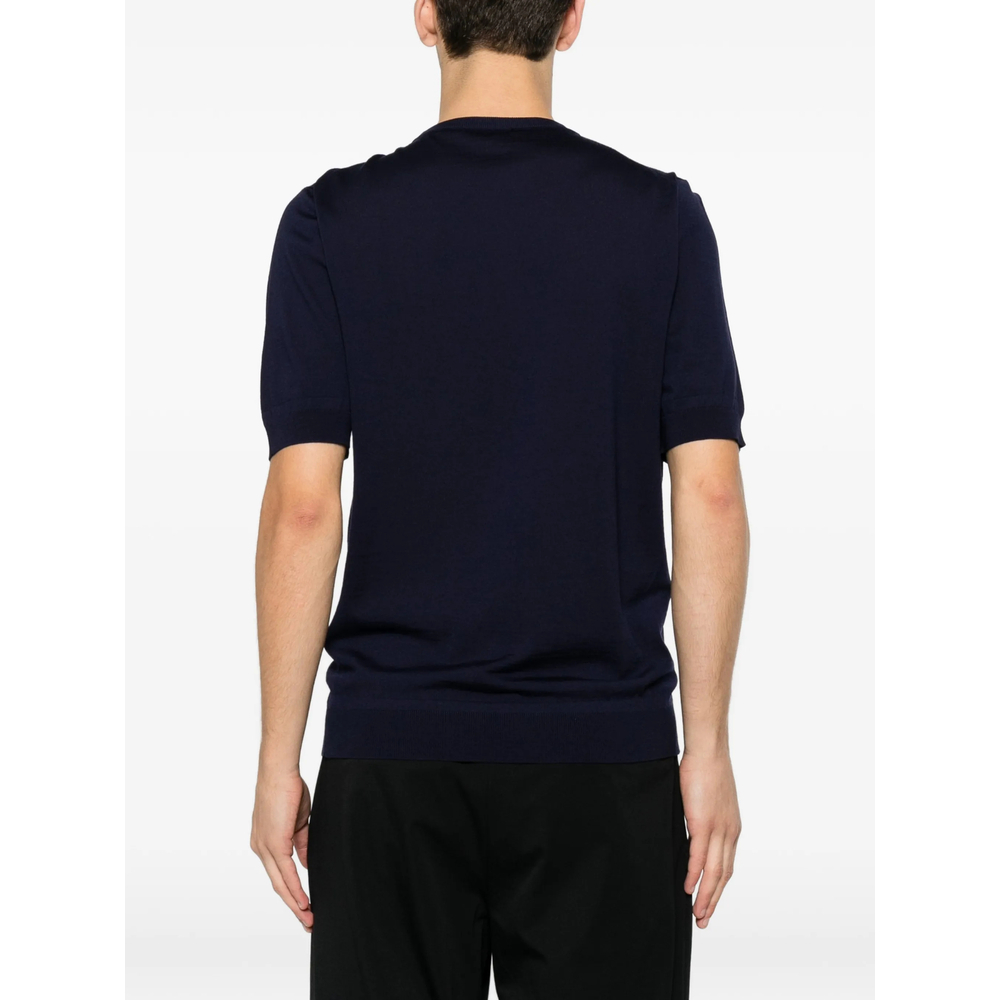 [ROBERTO COLLINA] T-shirts Short Sleeve SS26 263MYB80021  NAVY