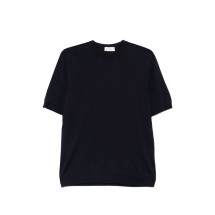 [ROBERTO COLLINA] T-shirts Short Sleeve SS26 263MYB80021  NAVY