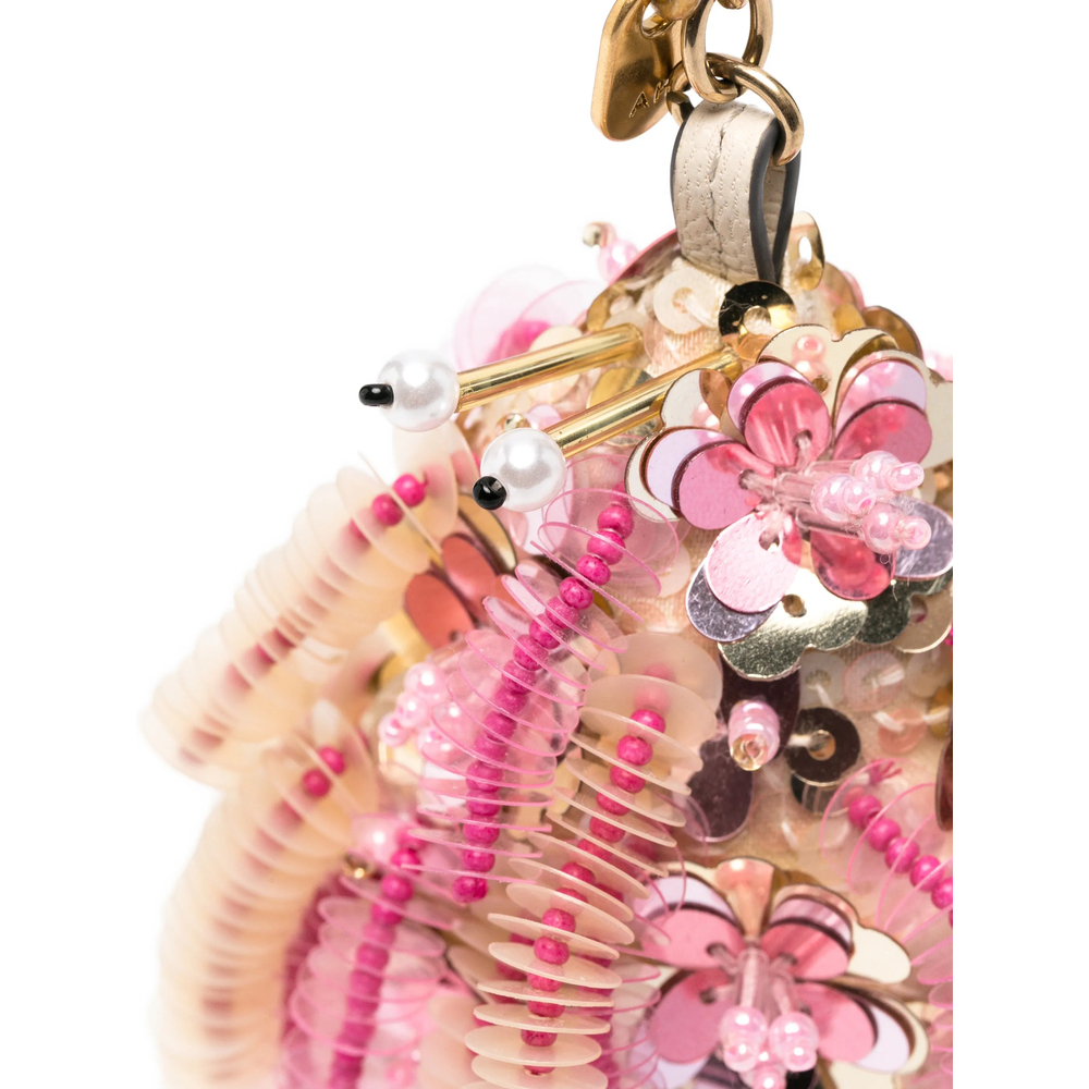 [Anya Hindmarch] Keyring FW26 208543 AW260028 PINK