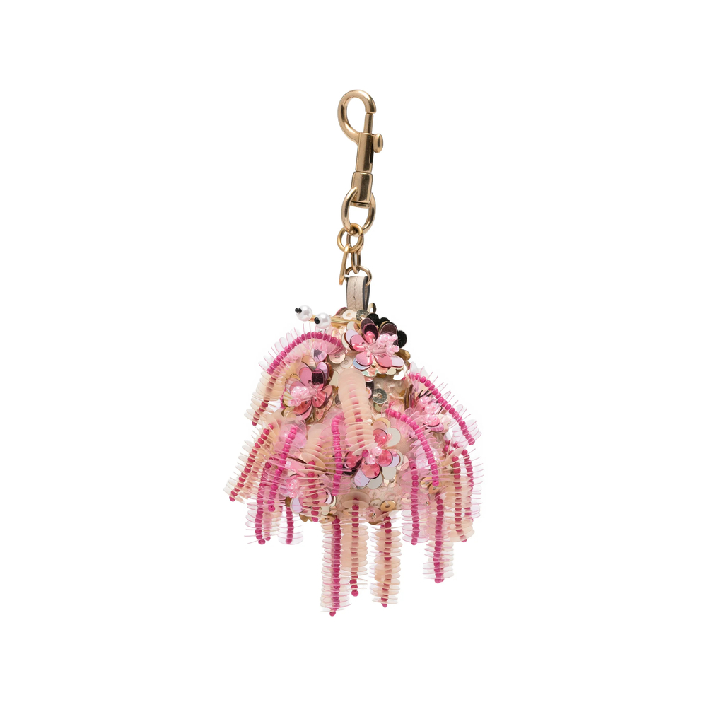 [Anya Hindmarch] Keyring FW26 208543 AW260028 PINK
