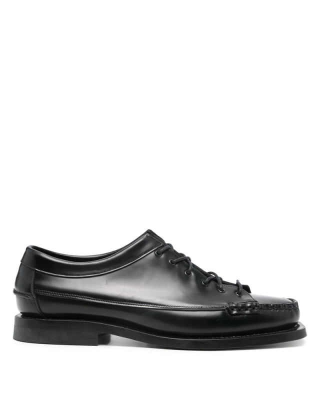 [HEREU] Dress Shoes FW26 MFPRSQ PRIEGO SQU BLACK