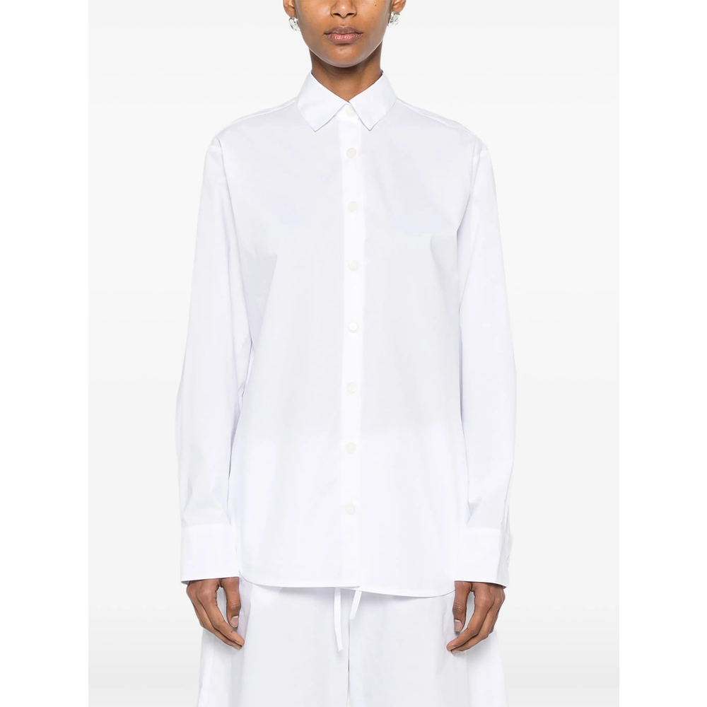[THE NINA STUDIO] Shirts Long Sleeve SS26 N2744  WHITE