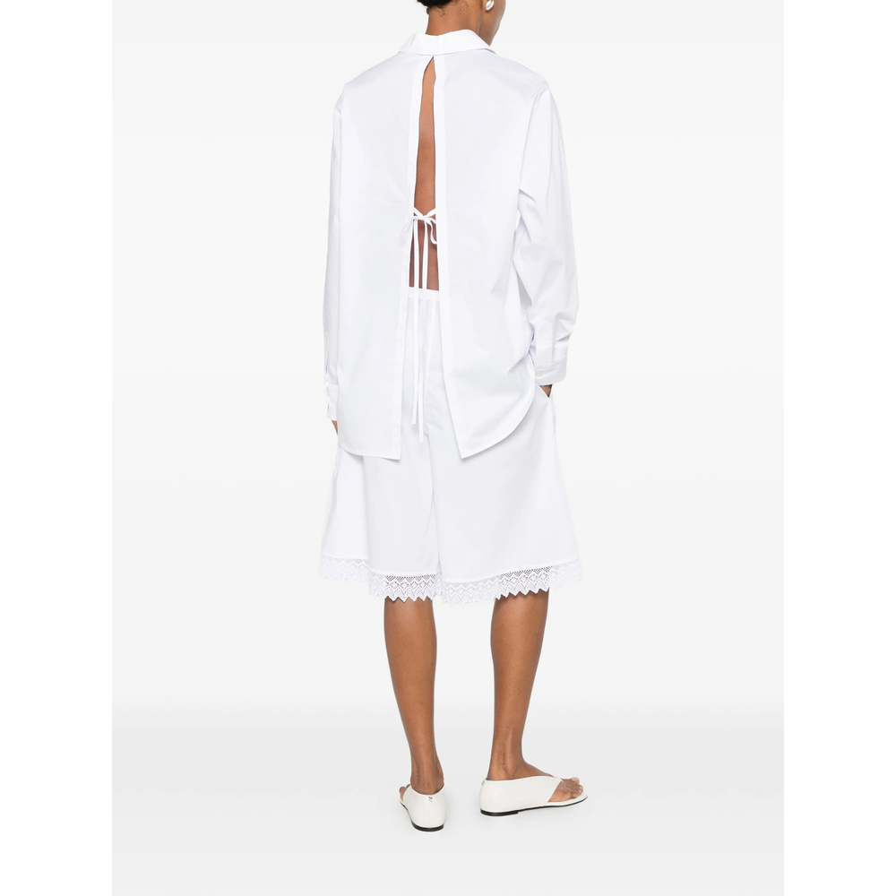 [THE NINA STUDIO] Shirts Long Sleeve SS26 N2744  WHITE