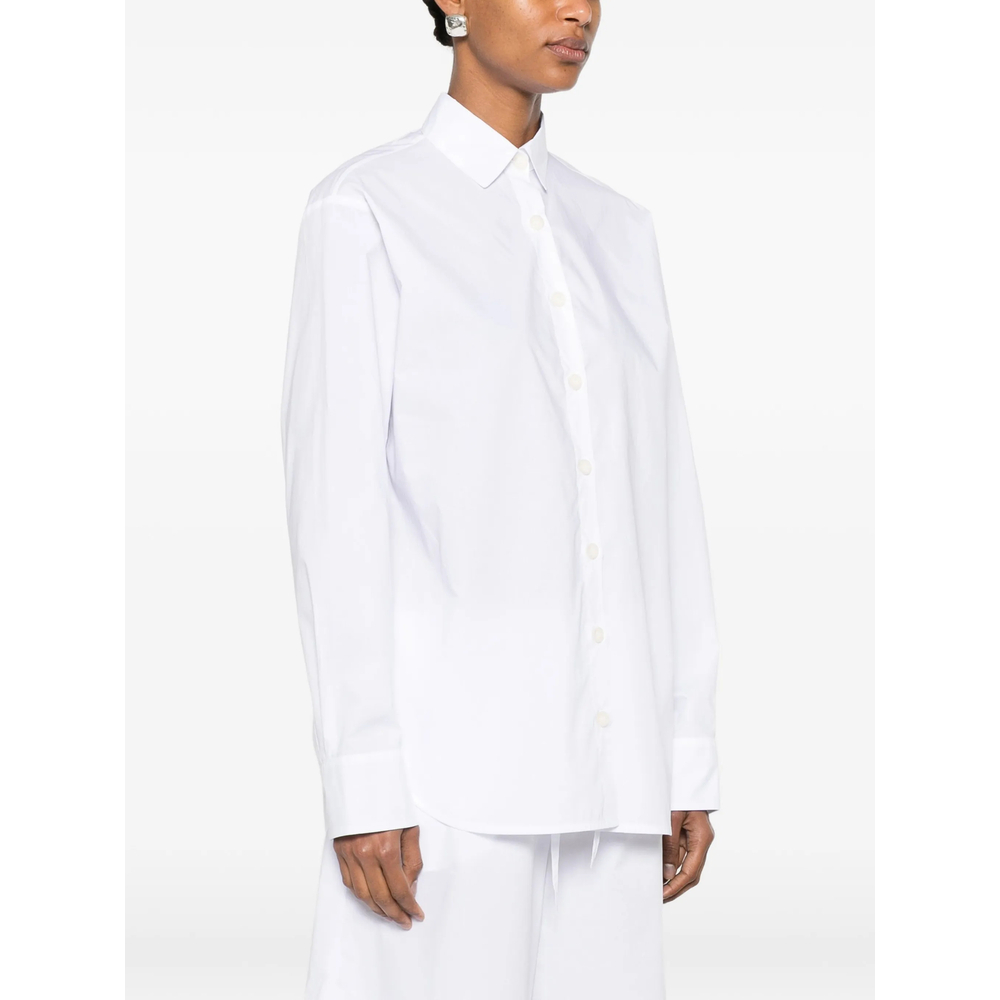 [THE NINA STUDIO] Shirts Long Sleeve SS26 N2744  WHITE
