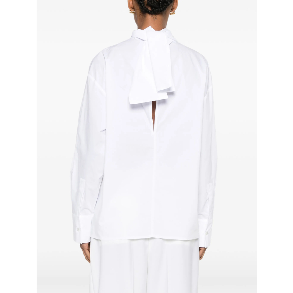 [THE NINA STUDIO] Shirts Long Sleeve SS26 N2745  WHITE