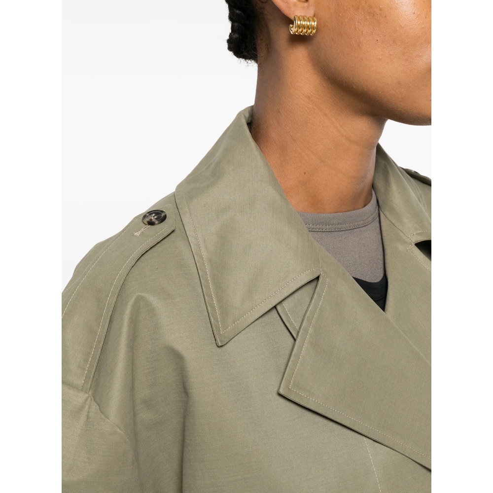 [THE NINA STUDIO] Trench Coat SS26 N6337  MILIT