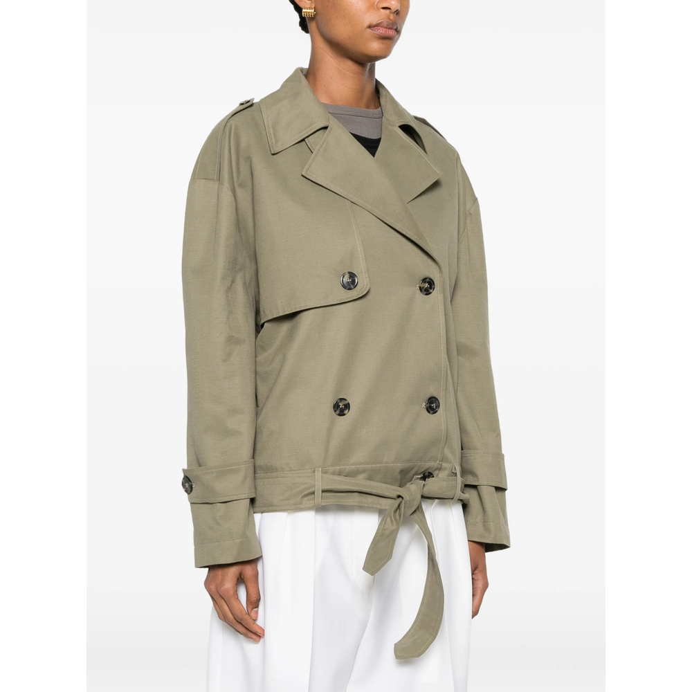 [THE NINA STUDIO] Trench Coat SS26 N6337  MILIT