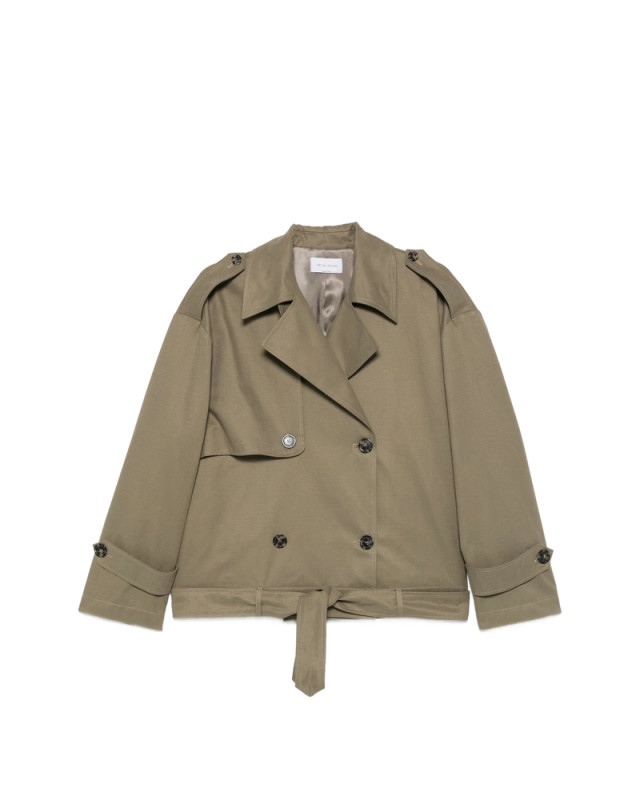 [THE NINA STUDIO] Trench Coat SS26 N6337  MILIT