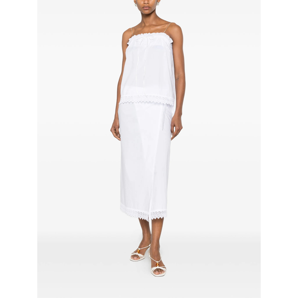 [THE NINA STUDIO] Skirt SS26 MAYA LONG WHITE