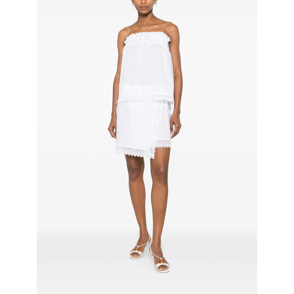 [THE NINA STUDIO] Skirt SS26 MAYA SHORT WHITE
