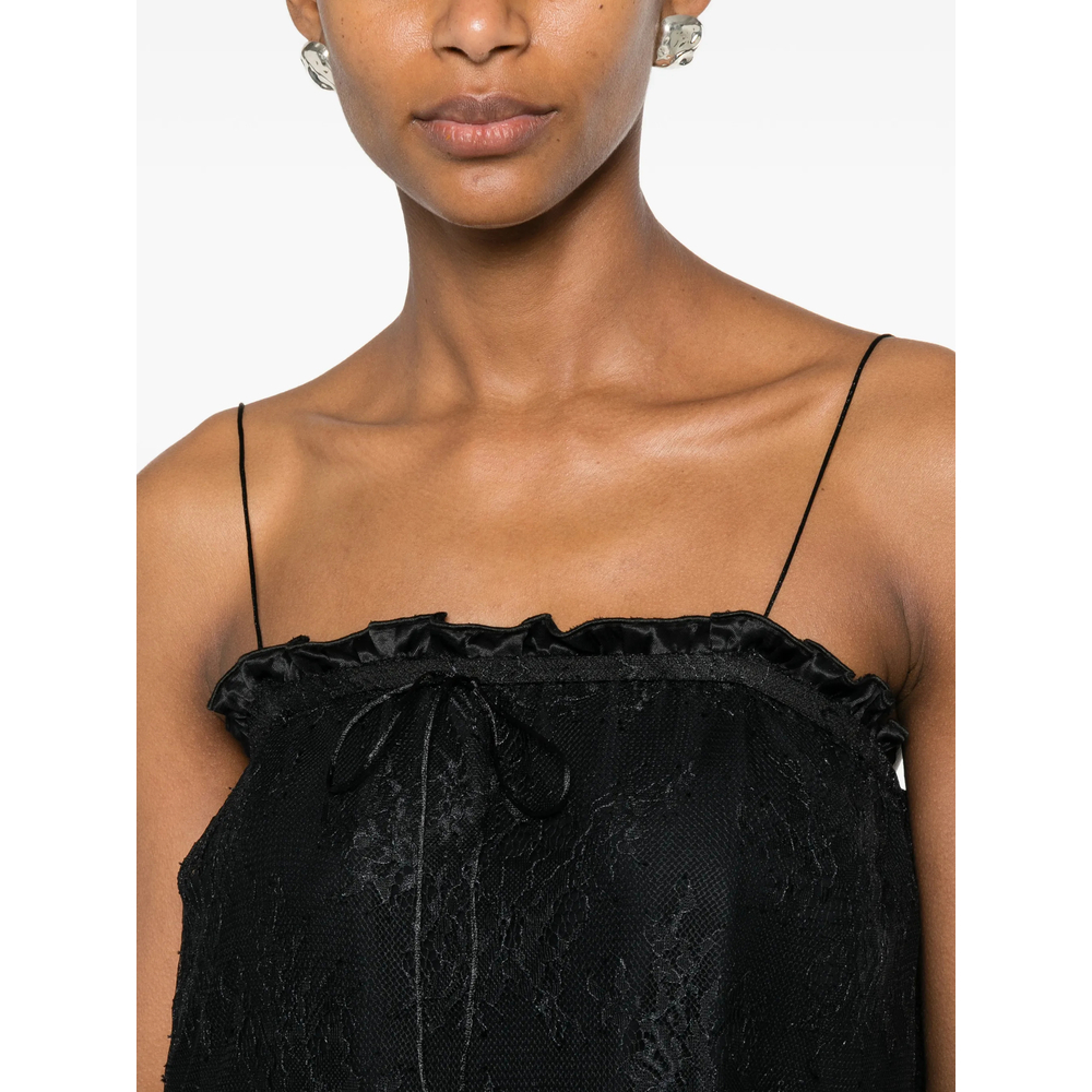 [THE NINA STUDIO] T-shirts Sleeveless SS26 N2741  BLACK