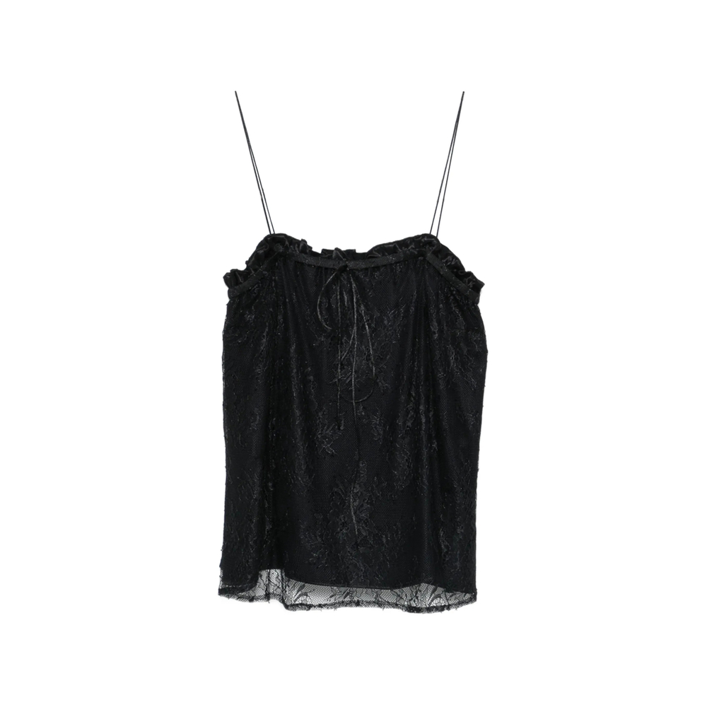 [THE NINA STUDIO] T-shirts Sleeveless SS26 N2741  BLACK