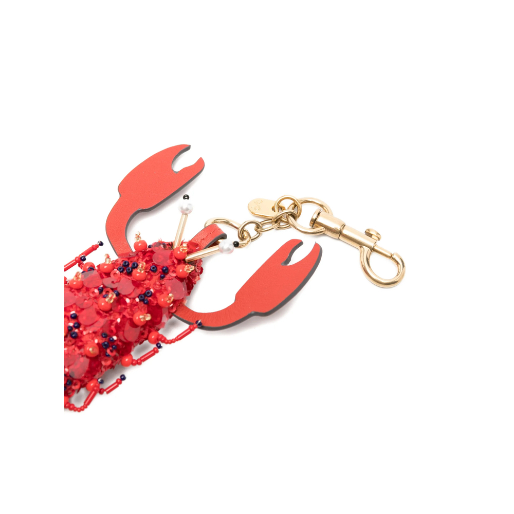 [Anya Hindmarch] Keyring FW26 205498 SS260184 TOMAT