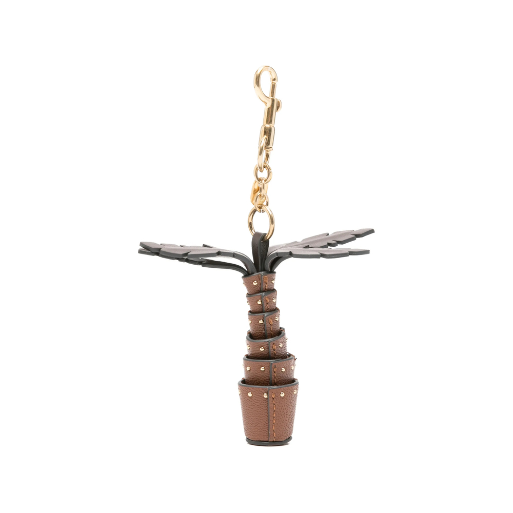 [Anya Hindmarch] Keyring FW26 205603 SS260179 CEDAR