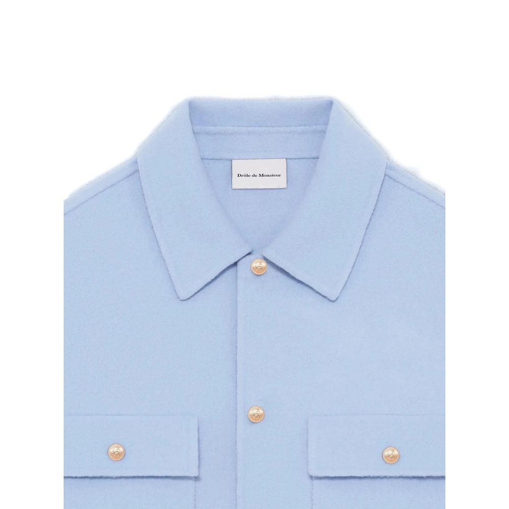 [DROLE DE MONSIEUR] Jacket SS26 J-JT254 WO031 LIBLU