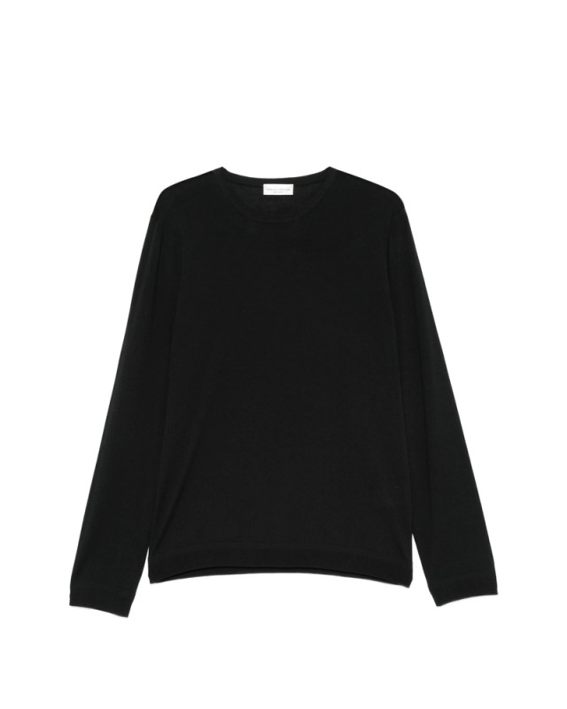 [ROBERTO COLLINA] Sweatshirt SS26 263MYB80001  NERO