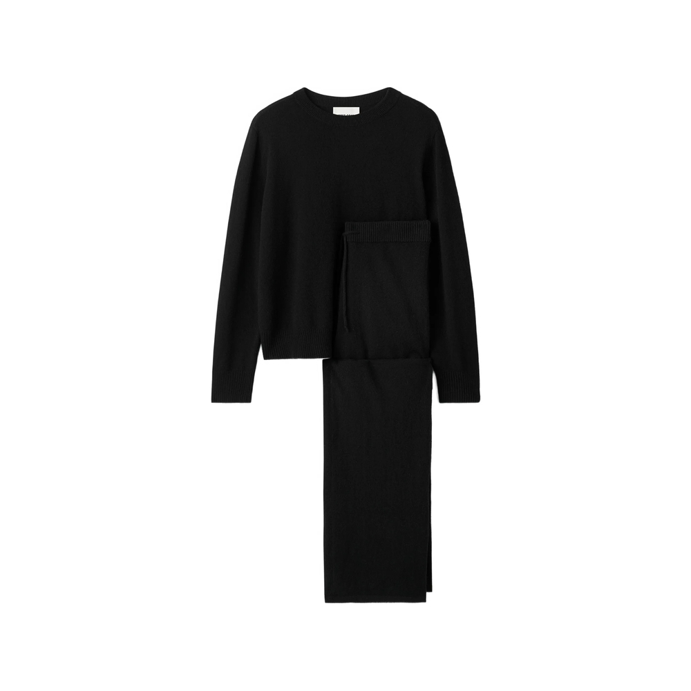 [SOFT GOAT] Training Pants FW26 SF23007  BLACK
