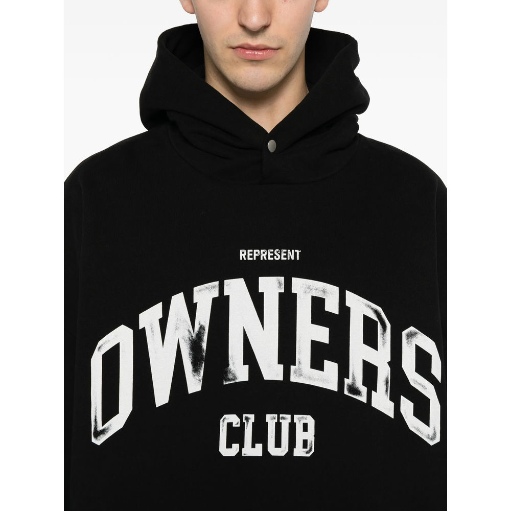 [Represent] Hoodie FW26 OCM100044-01  BLACK