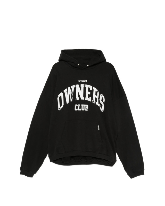 [Represent] Hoodie FW26 OCM100044-01  BLACK