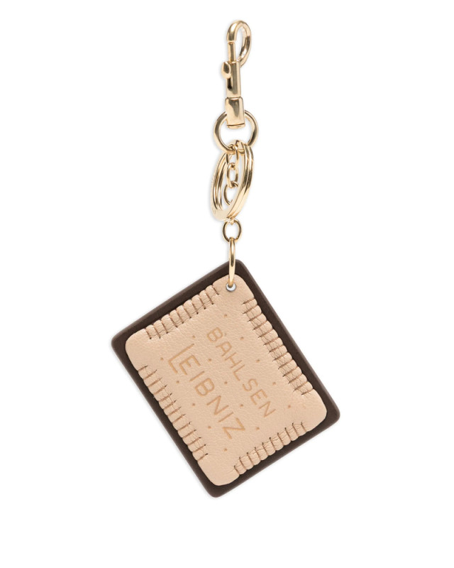 [Anya Hindmarch] Keyring FW26 198189 SS250052 CHOCO