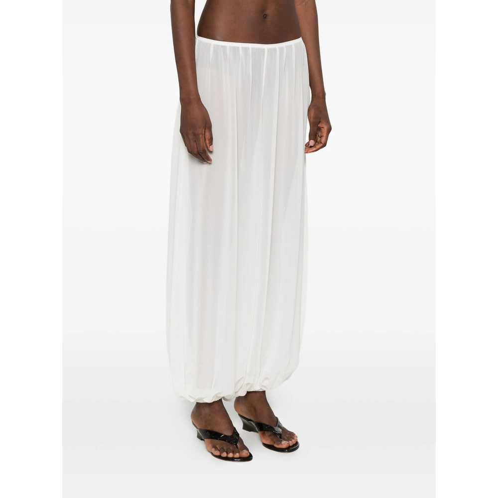 [THE FRANKIE SHOP] Trousers FW26 MIO  WHITE