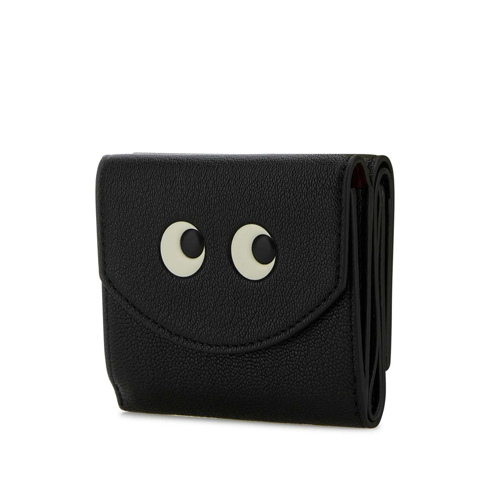 [Anya Hindmarch] Wallet FW26 195645 AW240200 BLACK