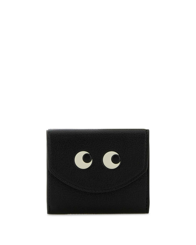 [Anya Hindmarch] Wallet FW26 195645 AW240200 BLACK
