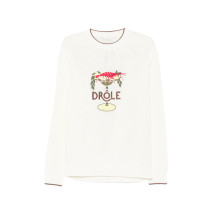 [DROLE DE MONSIEUR] Sweatshirt SS26 J-PO198 CO207 OFFWH