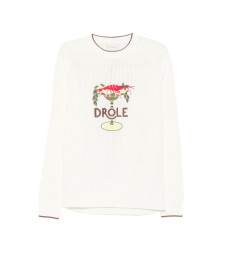 [DROLE DE MONSIEUR] Sweatshirt SS26 J-PO198 CO207 OFFWH