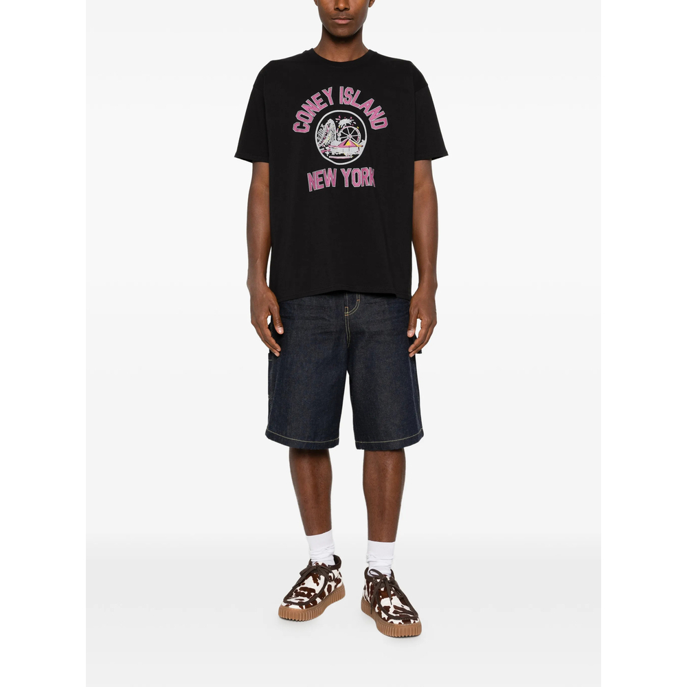 [WILD DONKEY] T-shirts Short Sleeve SS26 WDCO 153 BLACK