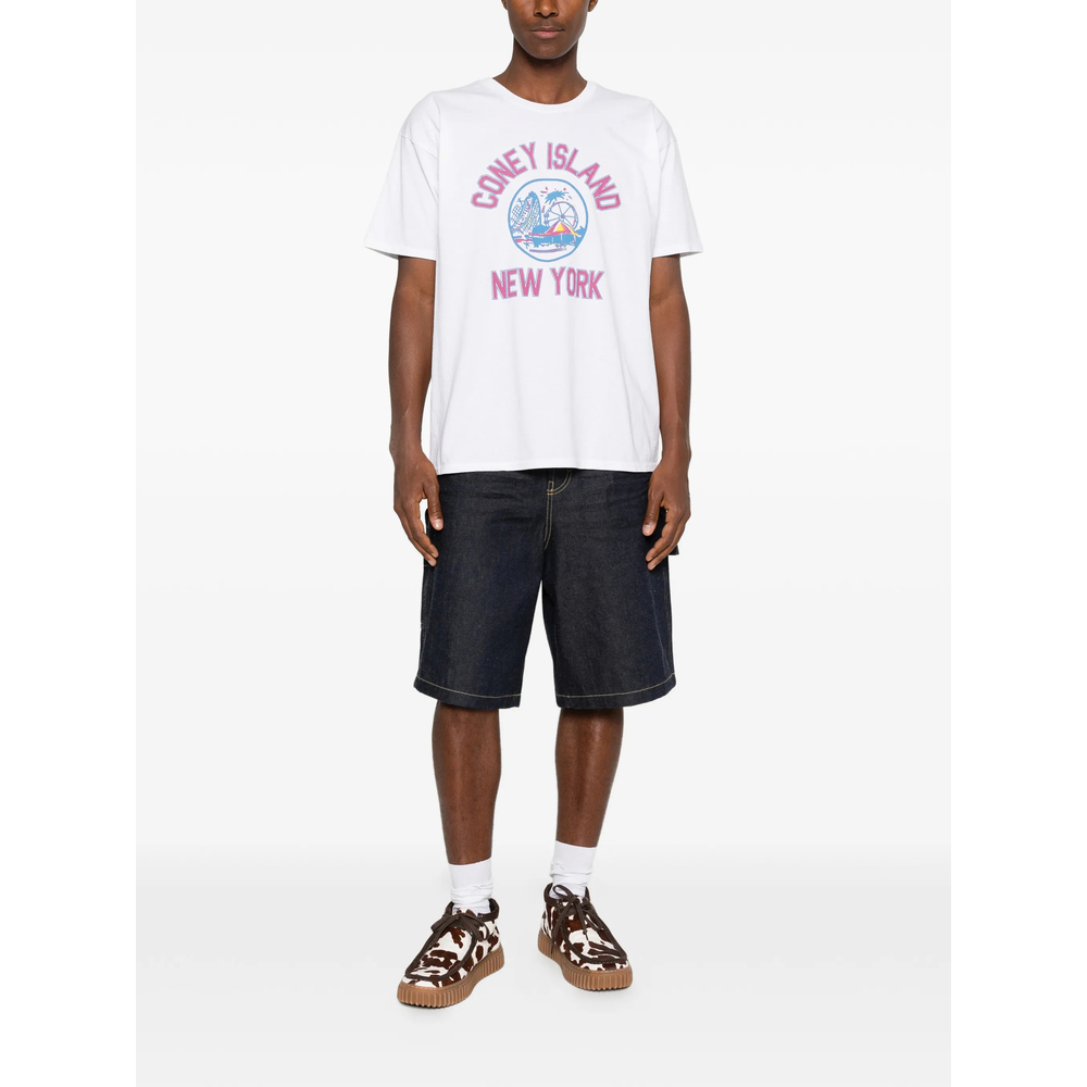 [WILD DONKEY] T-shirts Short Sleeve SS26 WDCO 155 WHITE