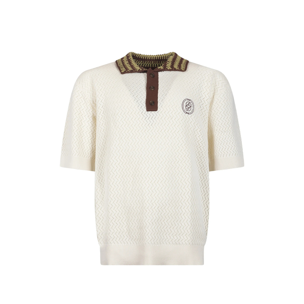[DROLE DE MONSIEUR] Shirts Short Sleeve SS26 K-PO206 CO292 OFFWH