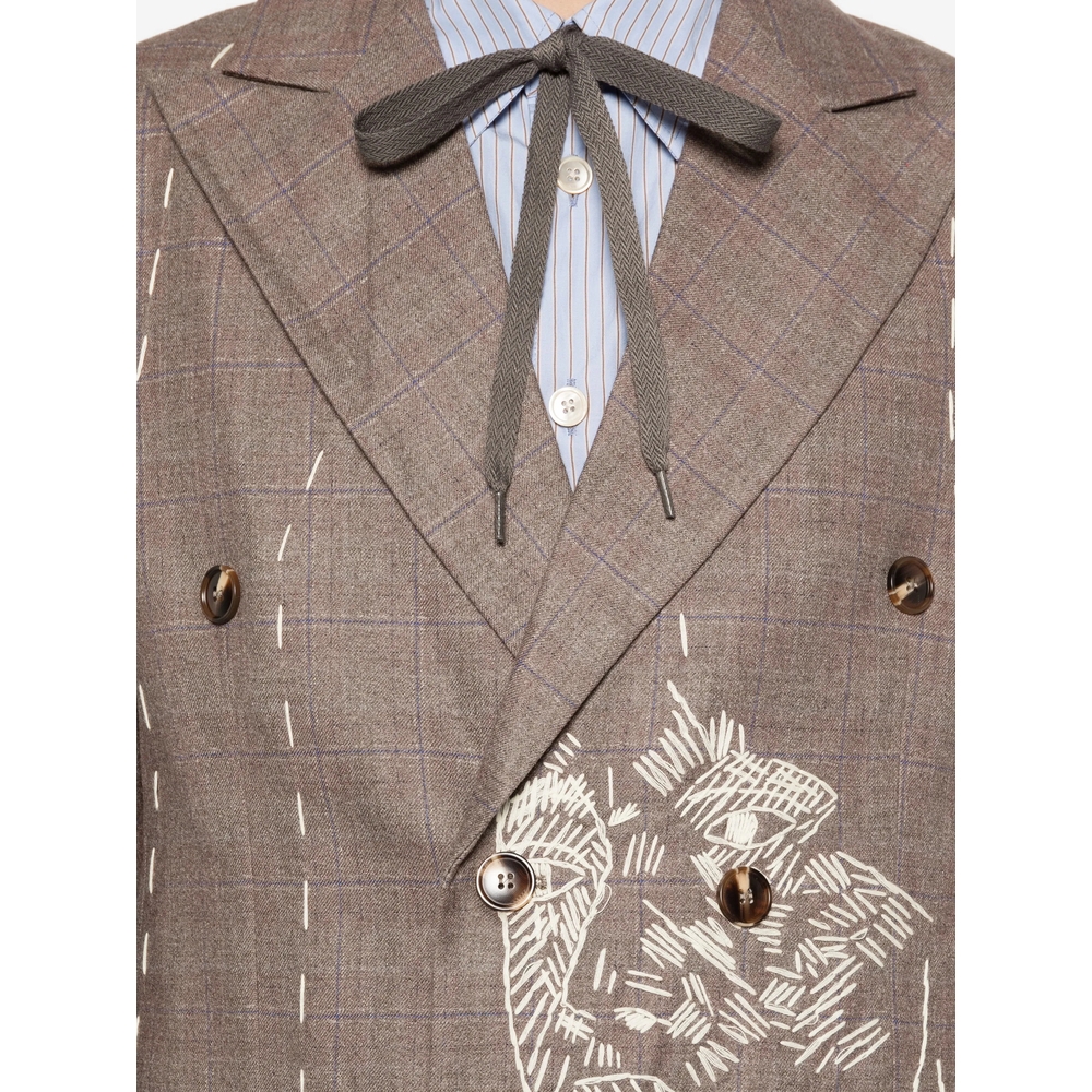 [KIDSUPER] Blazer SS26 SUT-05  BROWN