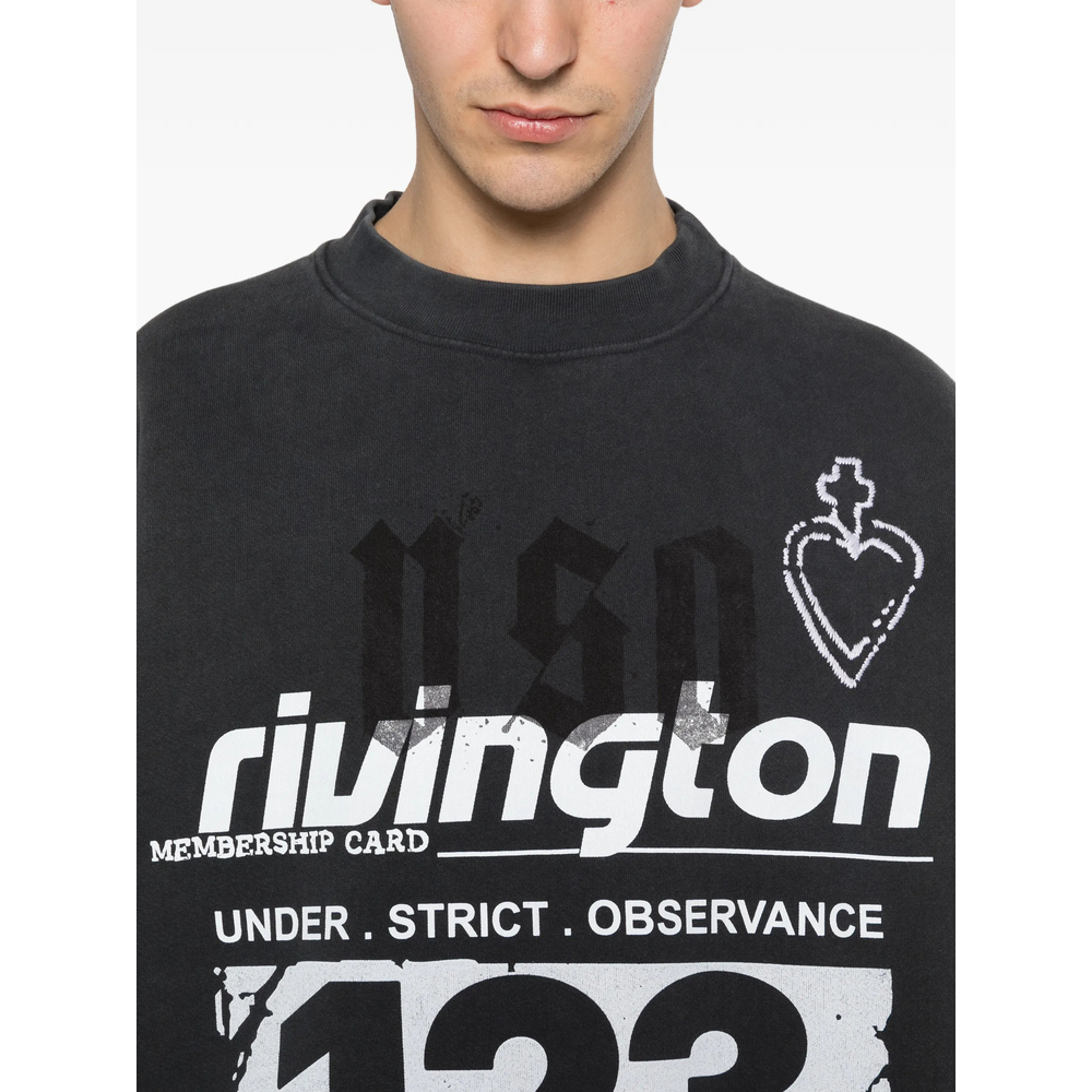 [Rivington Roi Rebis] Sweatshirt SS26 MUSO-CN00  BLCK