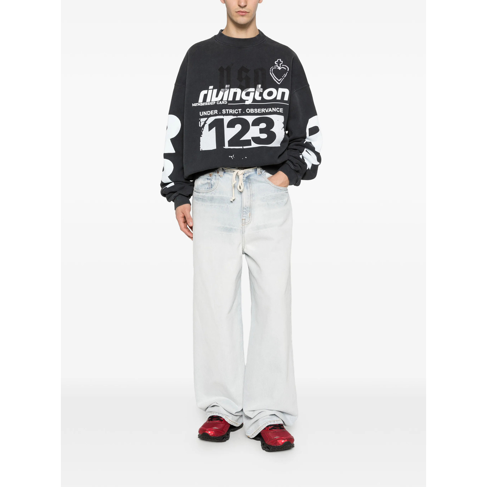 [Rivington Roi Rebis] Sweatshirt SS26 MUSO-CN00  BLCK