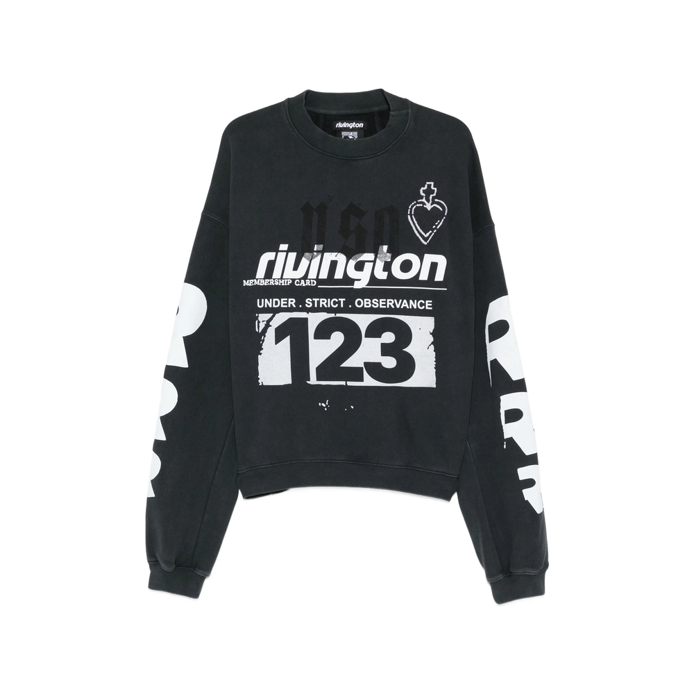 [Rivington Roi Rebis] Sweatshirt SS26 MUSO-CN00  BLCK