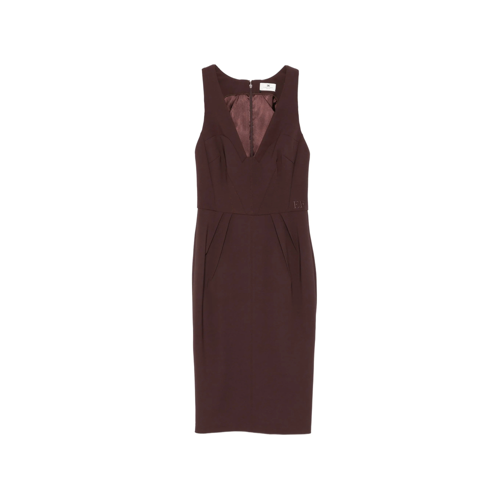 [ELISABETTA FRANCHI] Sleeveless dress SS26 AB94162E2  644