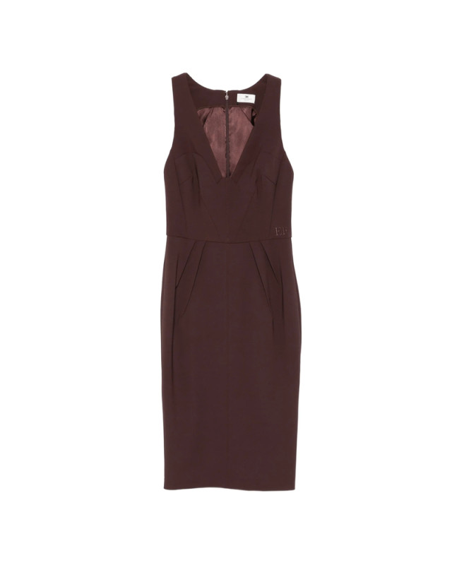 [ELISABETTA FRANCHI] Sleeveless dress SS26 AB94162E2  644