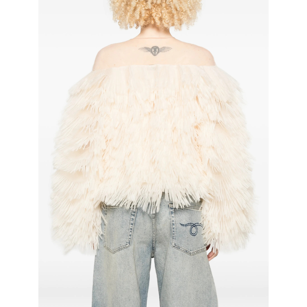 [ELISABETTA FRANCHI] Leather Jacket SS26 IR22J62E2  193