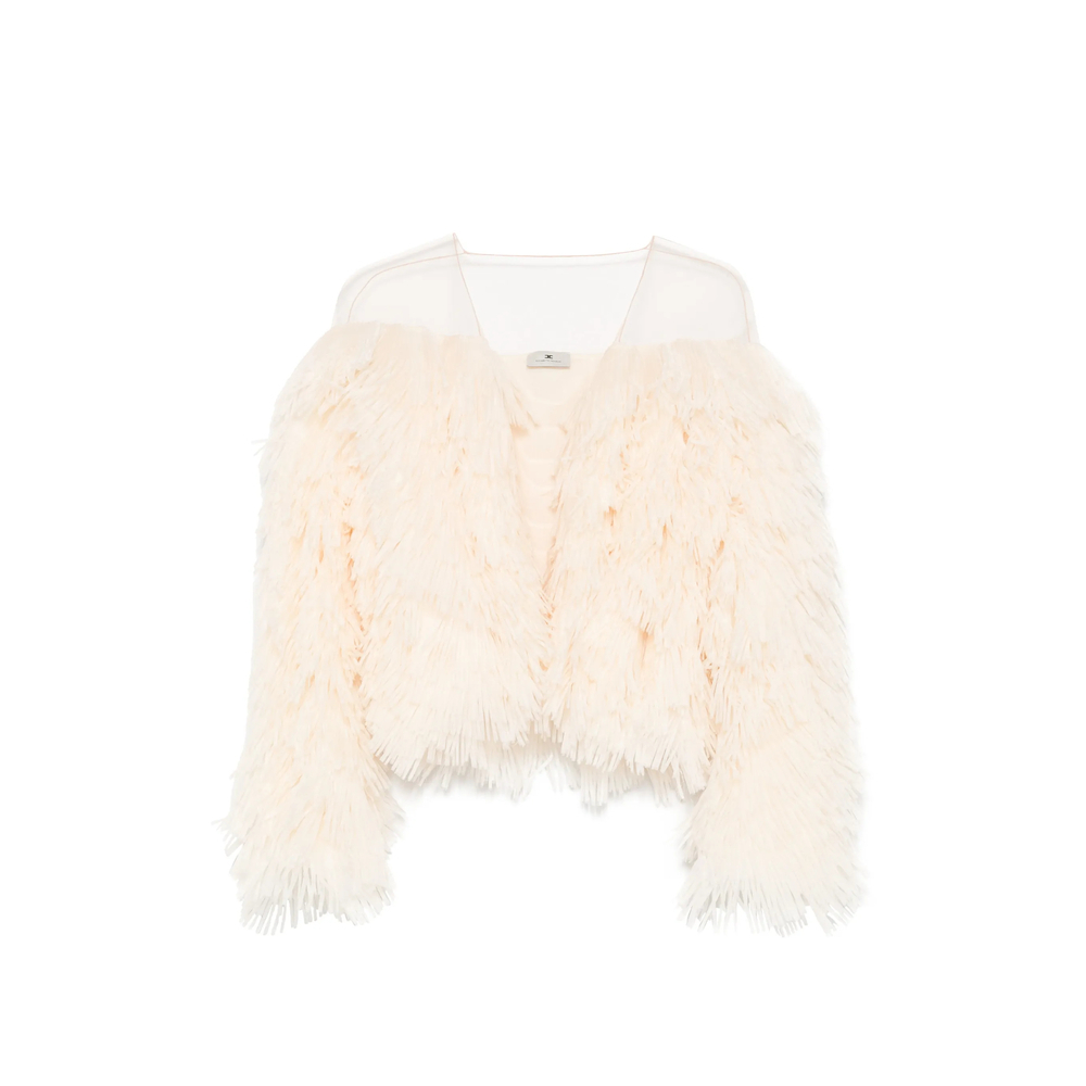 [ELISABETTA FRANCHI] Leather Jacket SS26 IR22J62E2  193