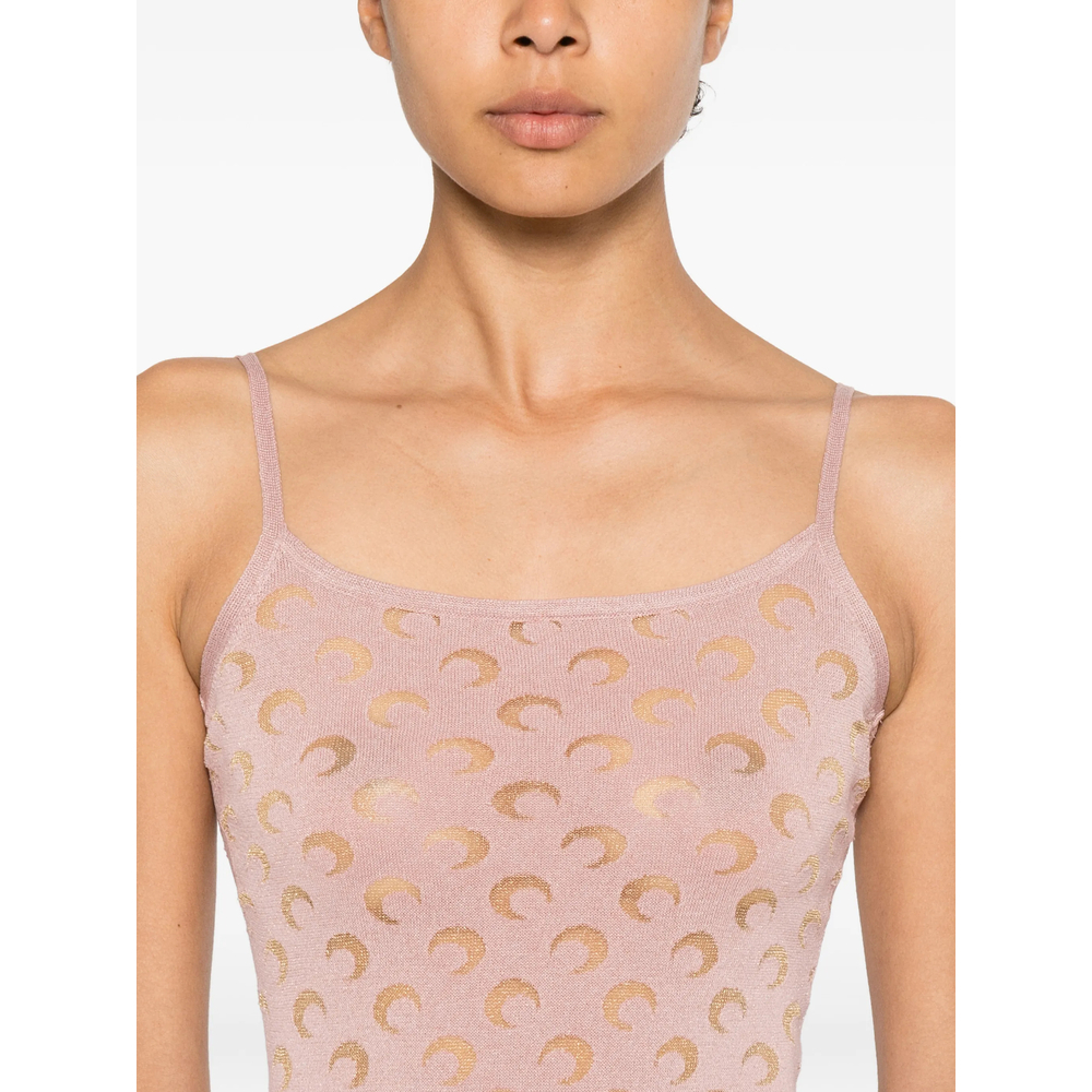 [MARINE SERRE] Sleeveless dress SS26 WDR460A CKNI0545 PK00