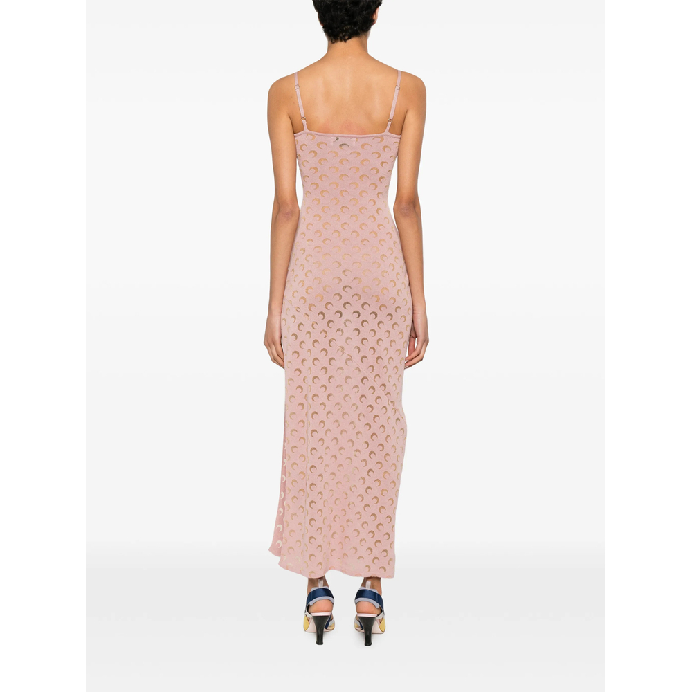 [MARINE SERRE] Sleeveless dress SS26 WDR460A CKNI0545 PK00