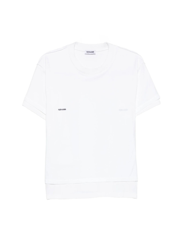 [Facon Jacmin] T-shirts Short Sleeve SS26 THOAI  WHITE