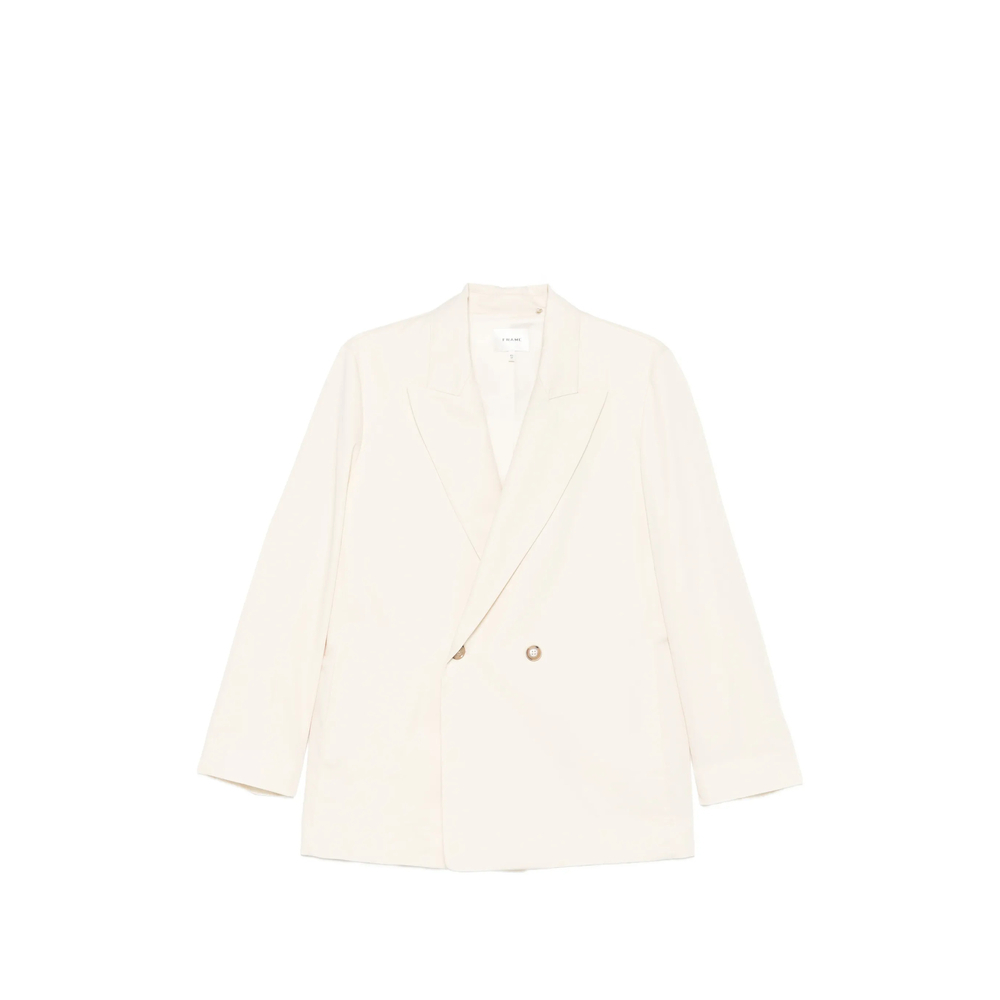 [FRAME] Blazer SS26 WS26WBZ004  ECRU