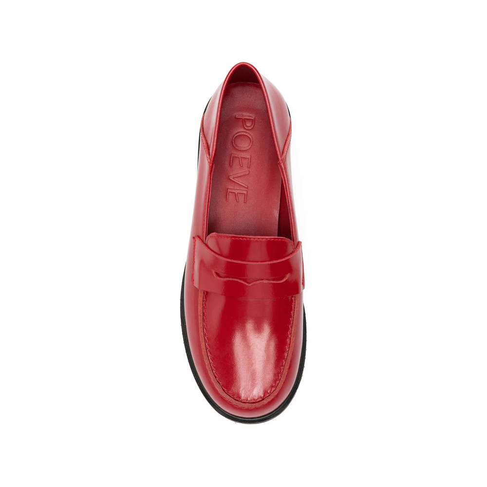 [Poeve] Loafer SS26 GPG8  ROSSO