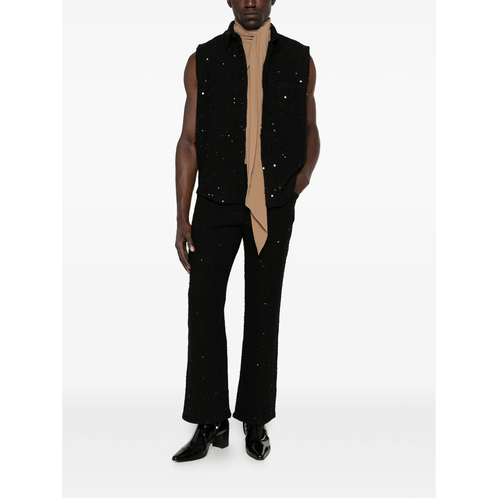 [ERNEST W. BAKER] Trousers SS26 PT30 PZ23 BLACK