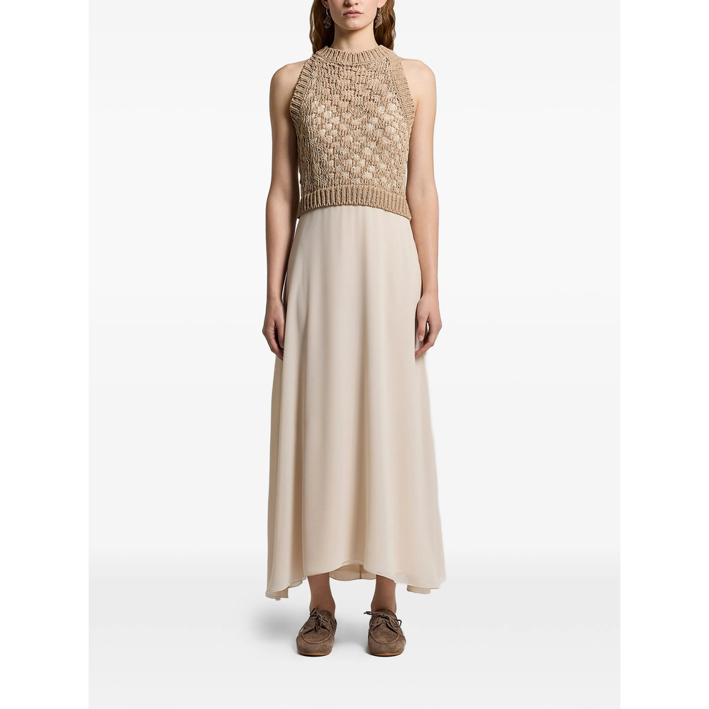 [Peserico] Sleeveless dress SS26 A82140F03 9308B 46B