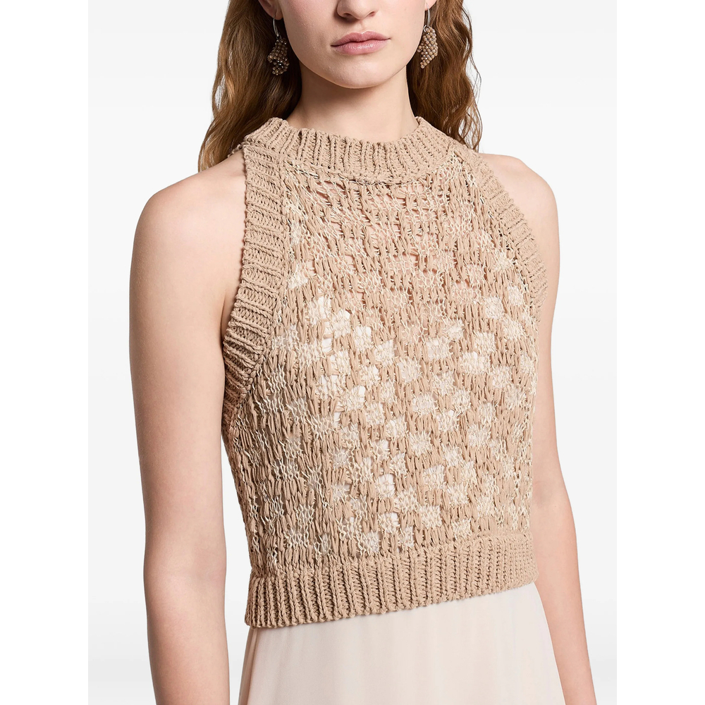 [Peserico] Sleeveless dress SS26 A82140F03 9308B 46B