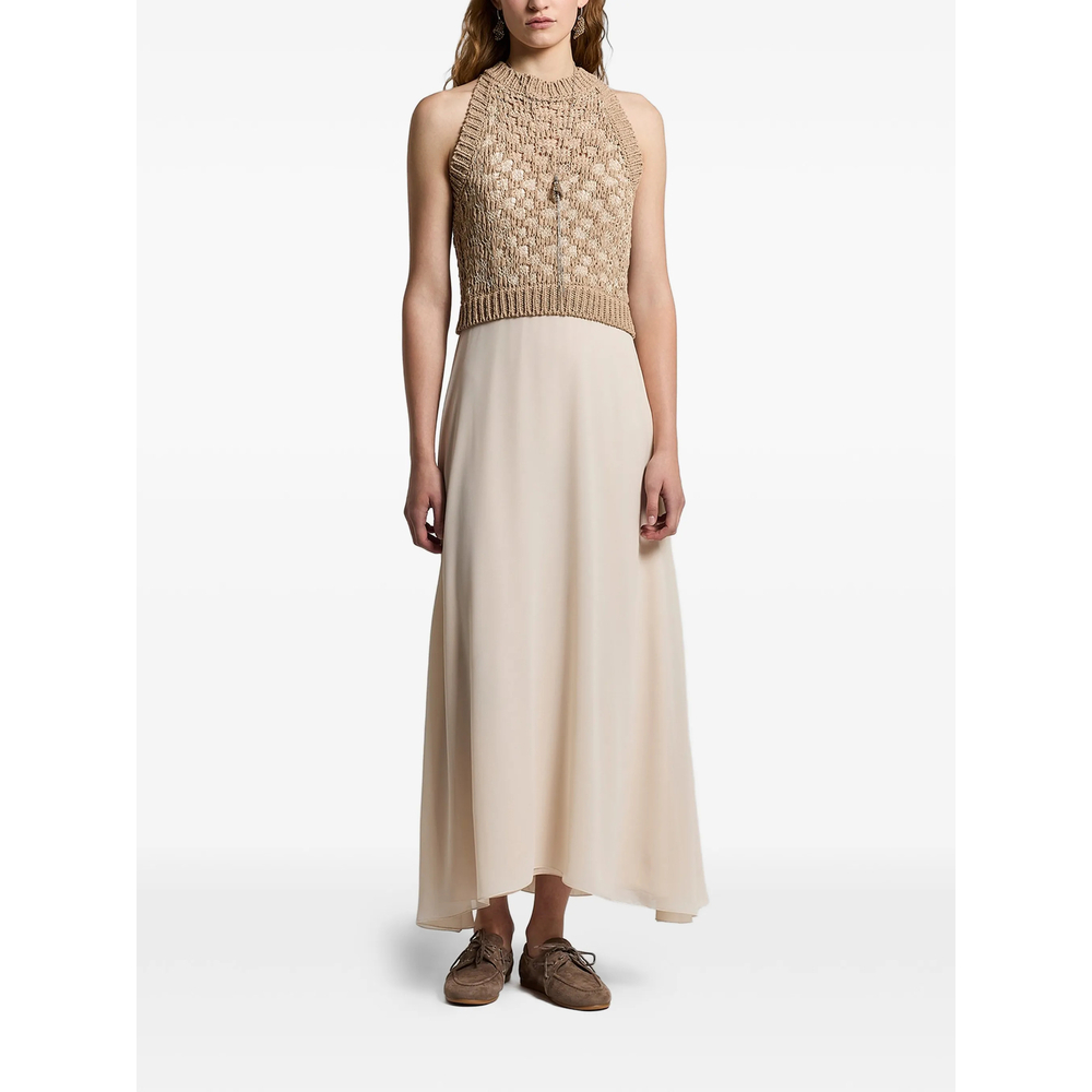 [Peserico] Sleeveless dress SS26 A82140F03 9308B 46B